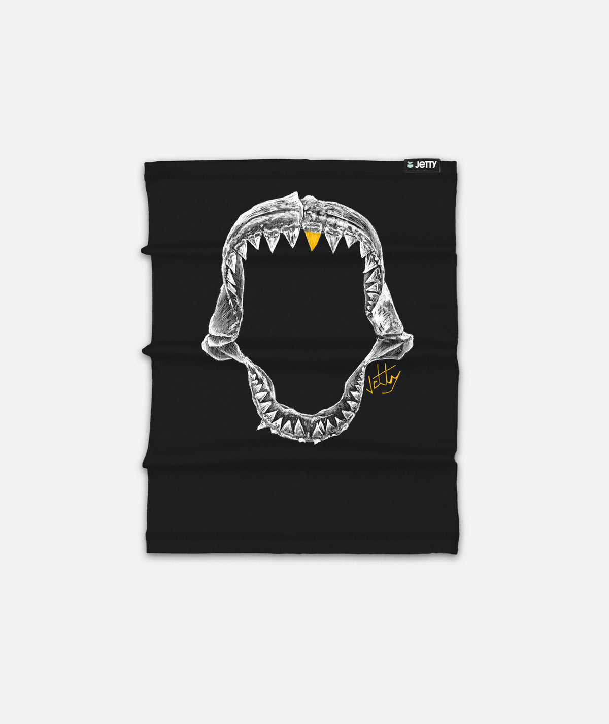 Jaws Neck Gaiter - Black - Jetty