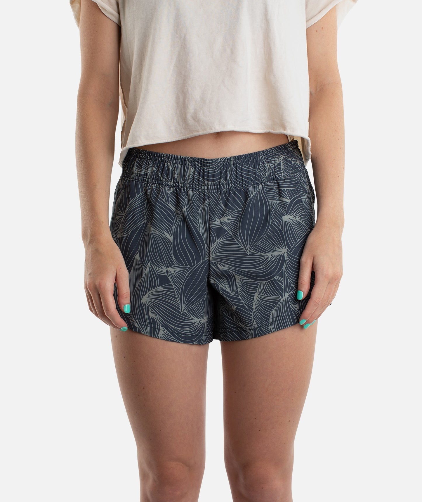 Womens Session Boardshort - Charcoal