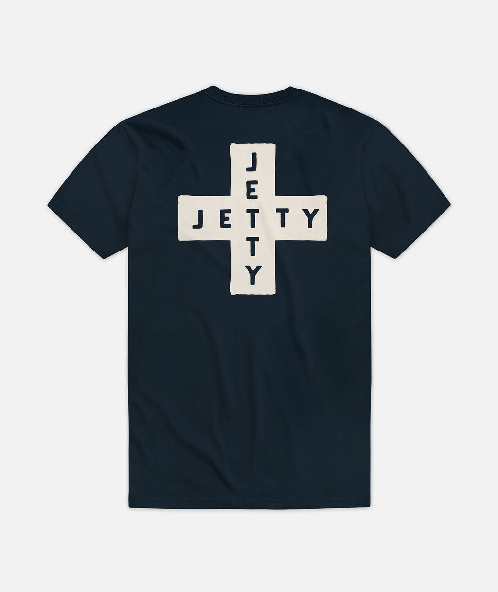 Portside Pocket Tee - Navy - Jetty