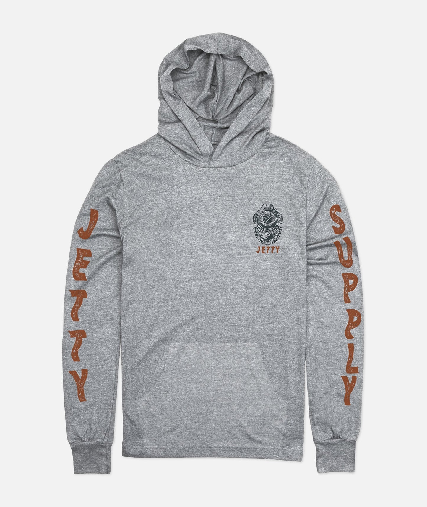 Copperhat Hooded LST - Heather Grey