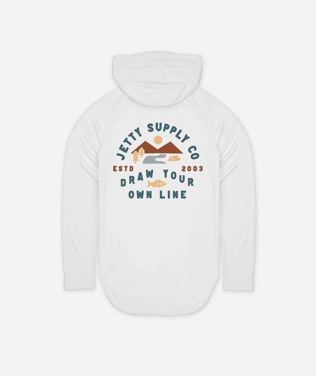 Basecamp Hooded UV - White - Jetty