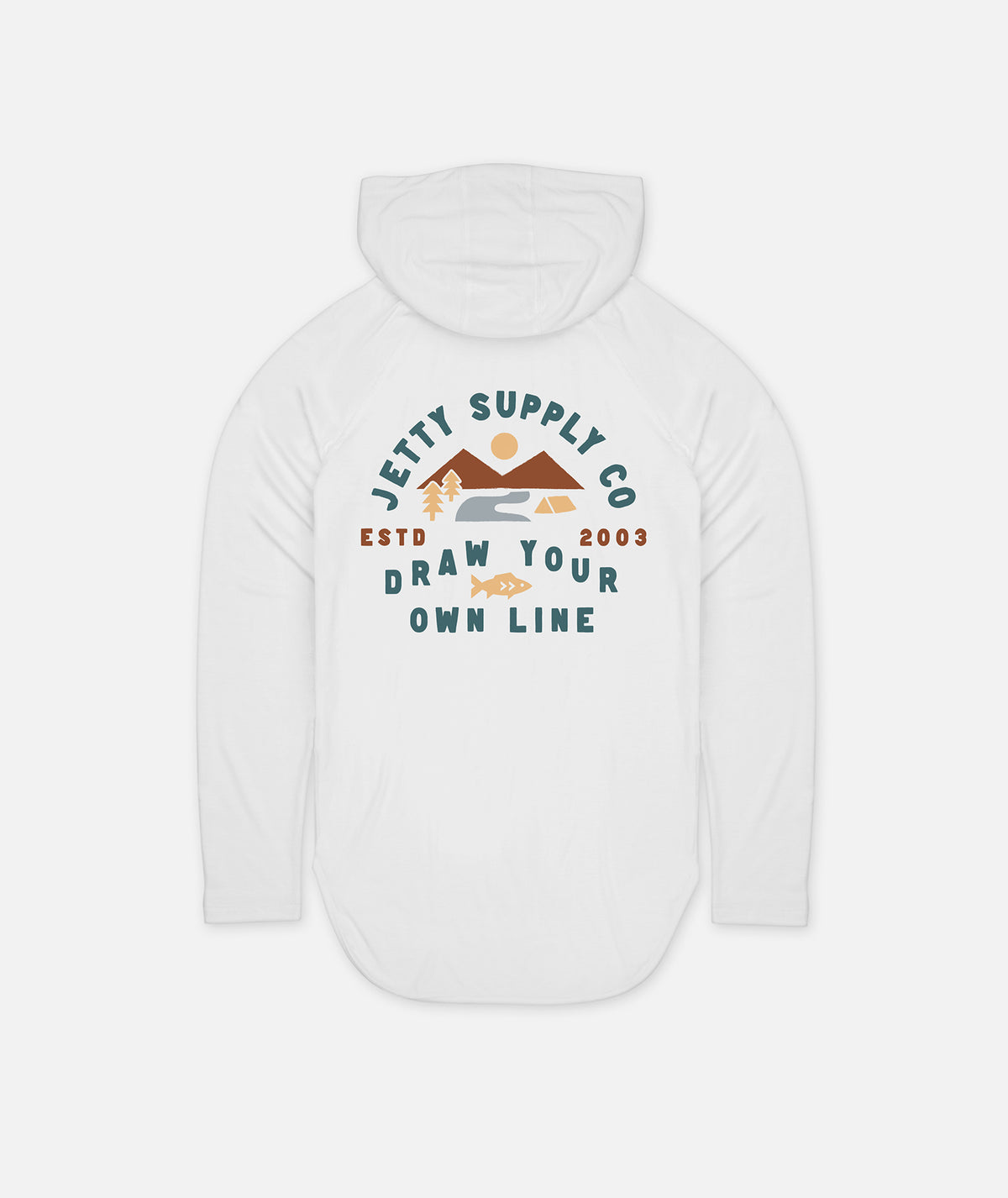 Basecamp Hooded UV - White - Jetty