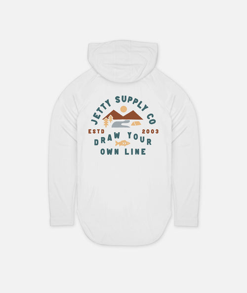 Basecamp Hooded UV - White - Jetty