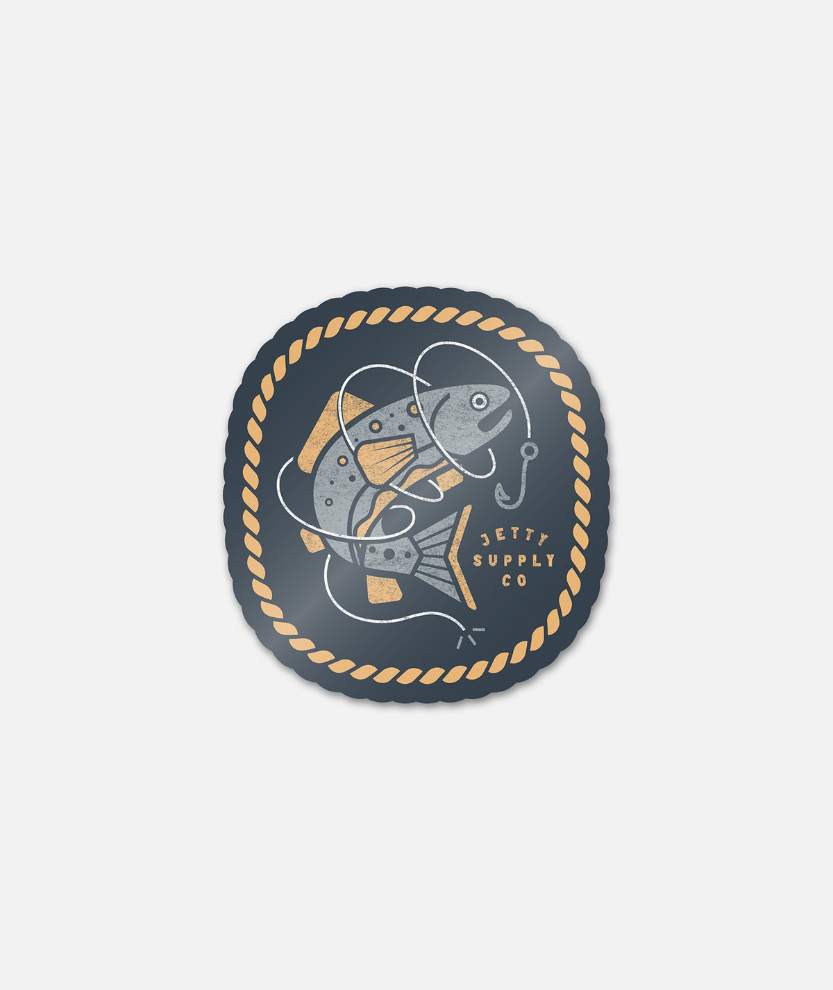 Snagged Sticker - Indigo - Jetty