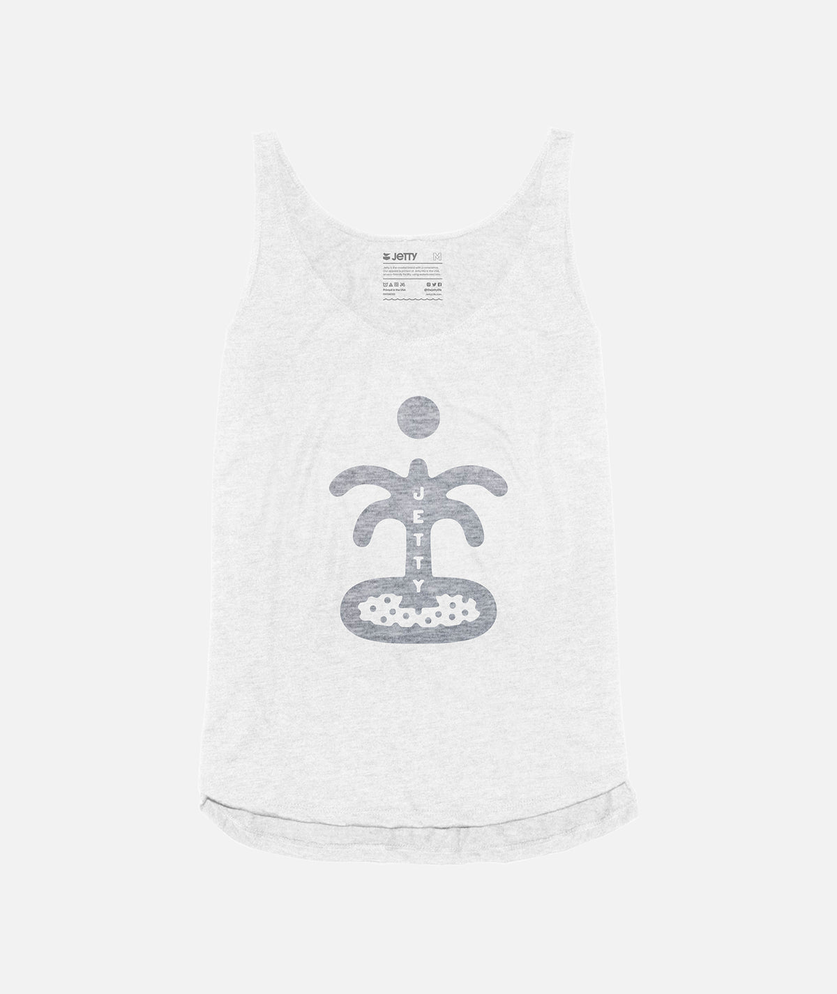 Oasis Tank - White - Jetty