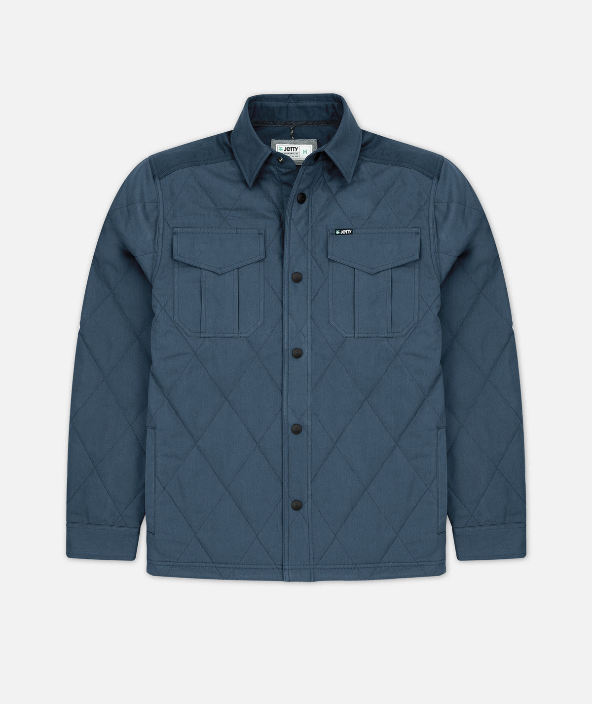 F21 The Dogwood Quilted Jacket - Indigo - Jetty