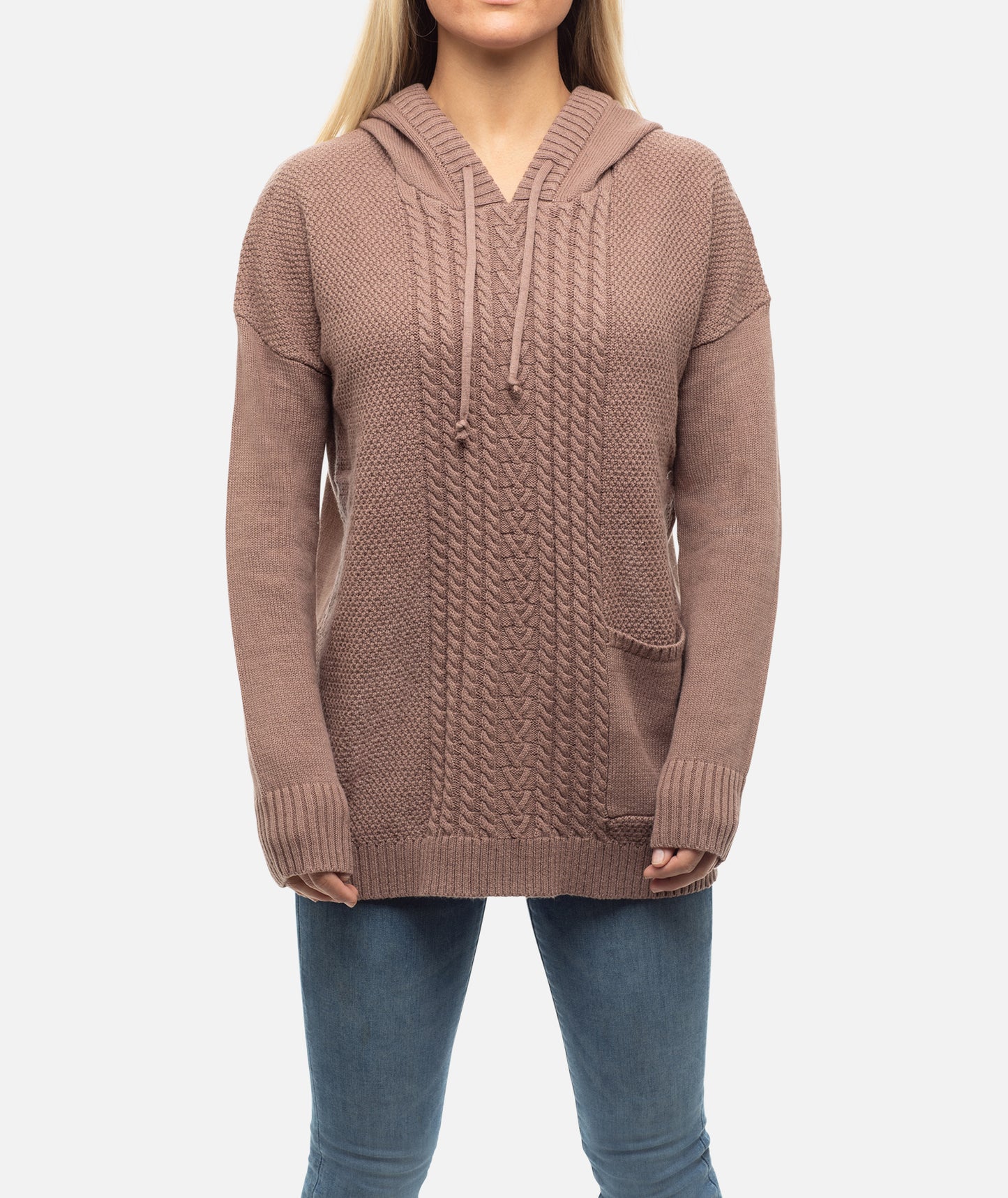 Barnegat Hooded Sweater - Blush