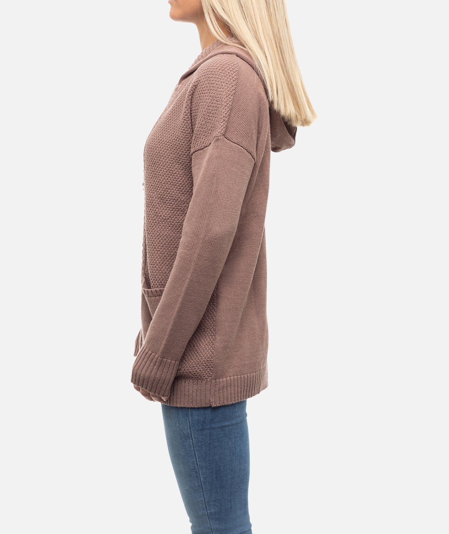 Barnegat Hooded Sweater - Blush