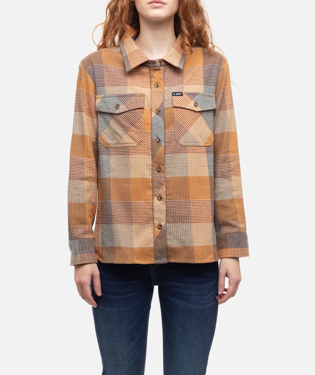 Delray Boyfriend Flannel - Sunshine - Jetty