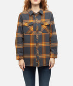 Newport Flannel Top - Iron - Jetty