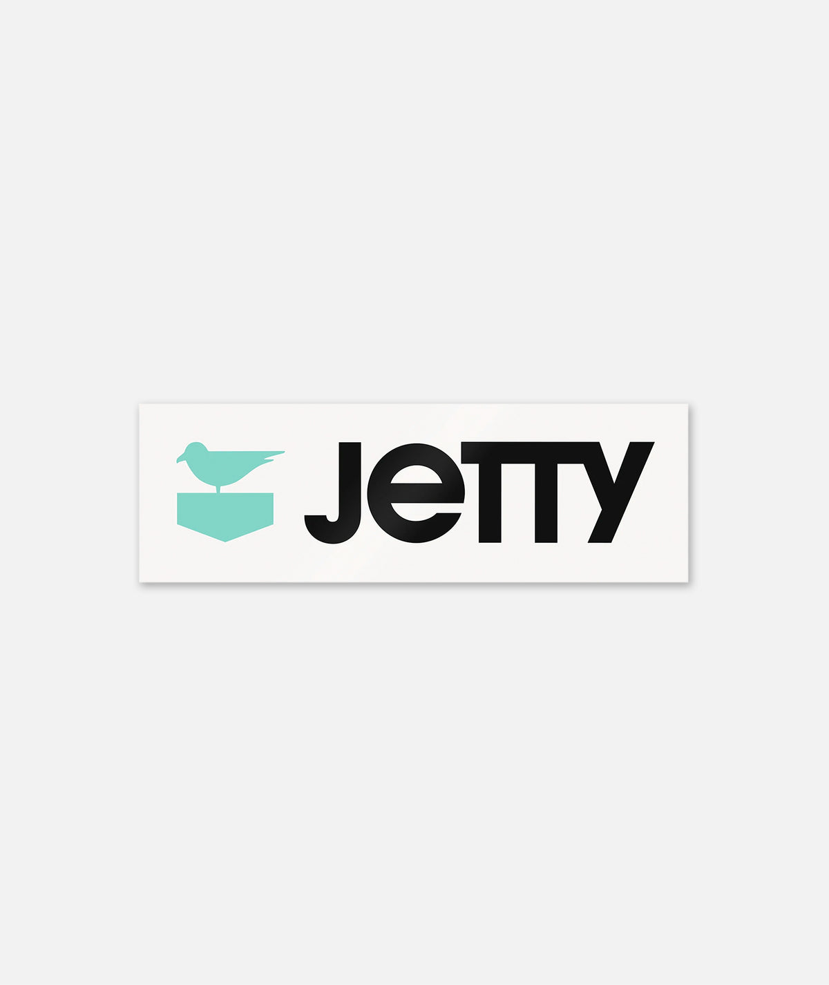 Mint Banner Sticker- White - Jetty