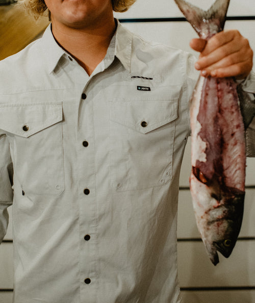 Bowline Guide Shirt - Grey - Jetty