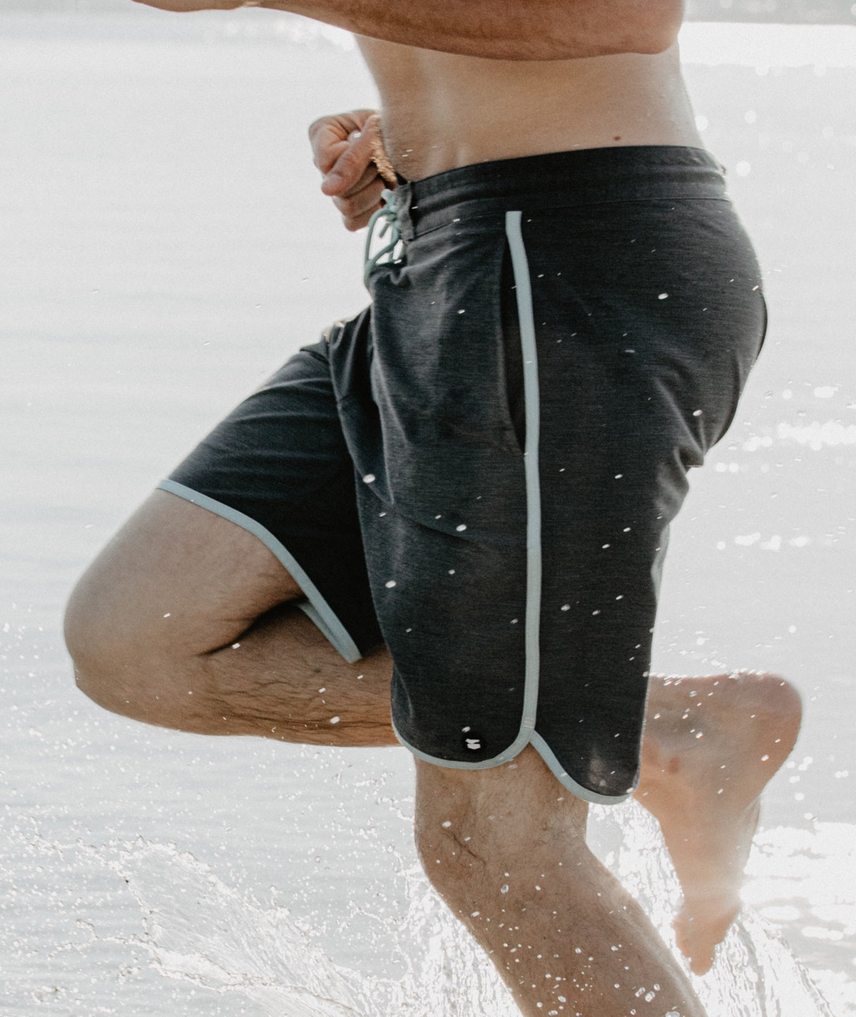S21 Sandbar Hybrid Boardshort - Charcoal - Jetty