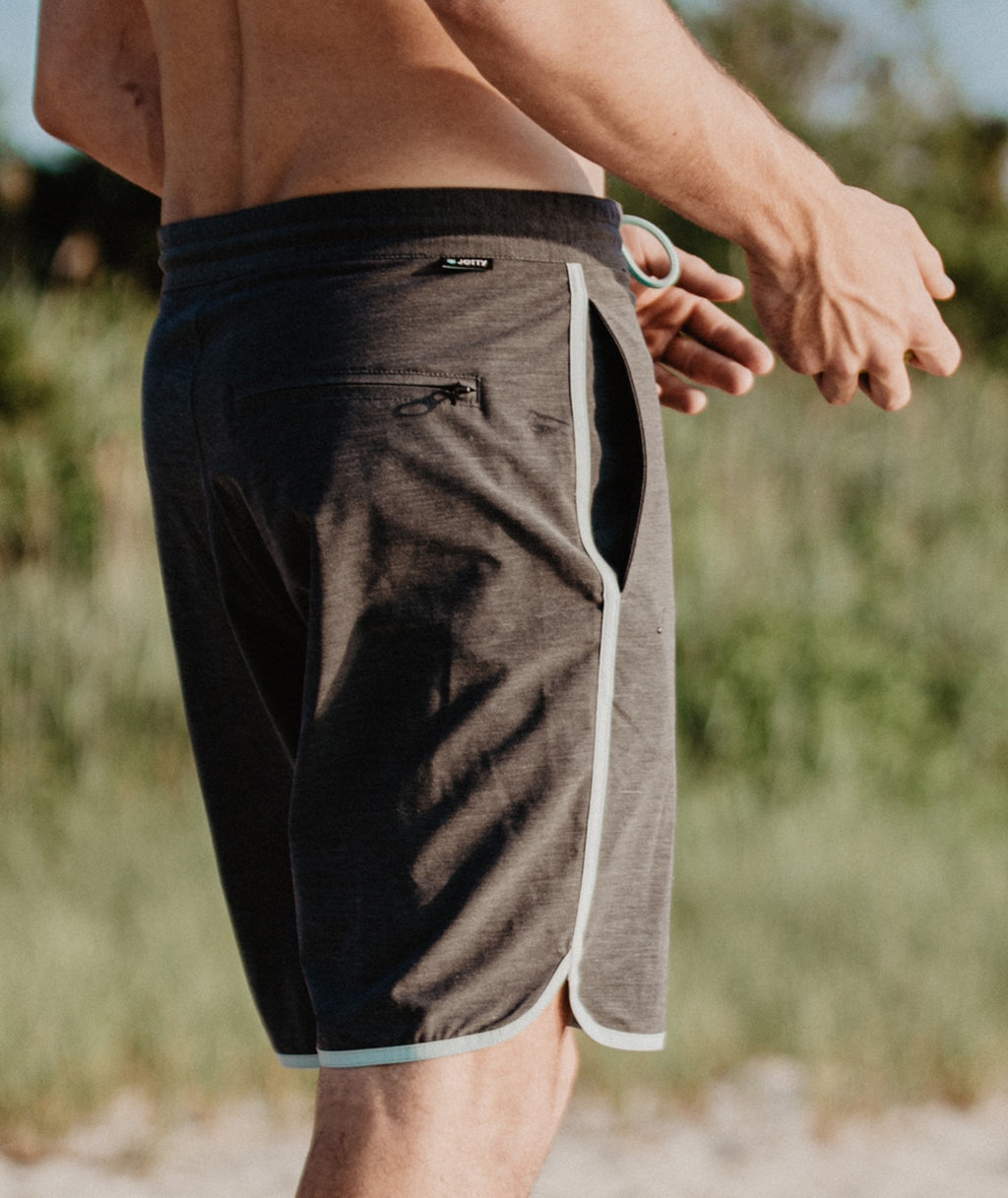 S21 Sandbar Hybrid Boardshort - Charcoal - Jetty