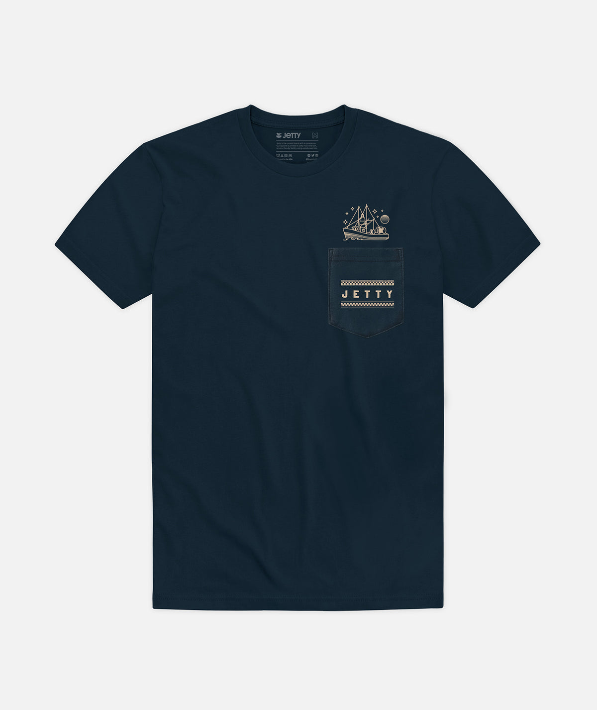Cruise Pocket Tee - Navy - Jetty