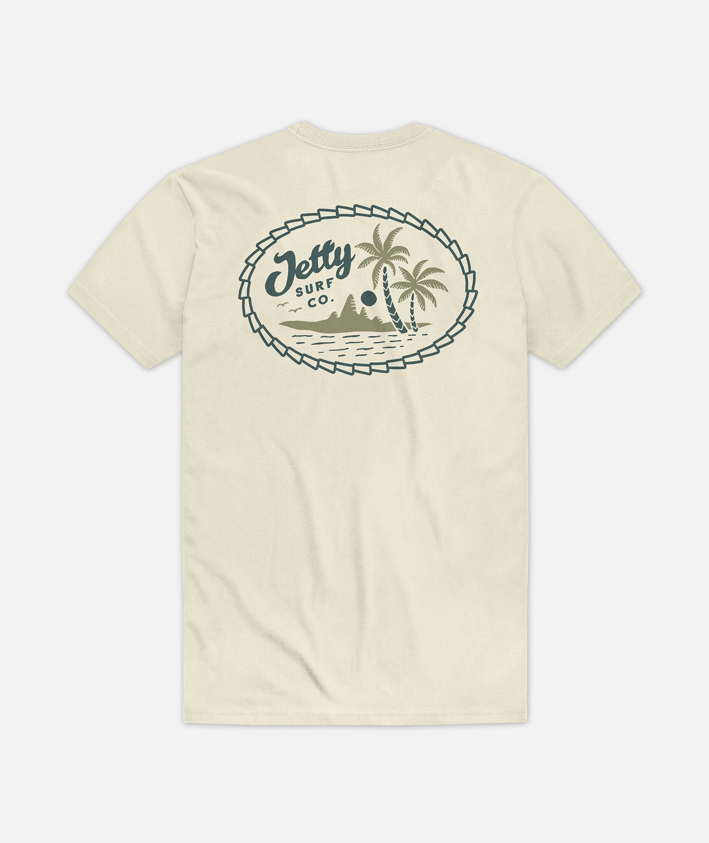 Postkarten-Taschen-T-Shirt – Natur