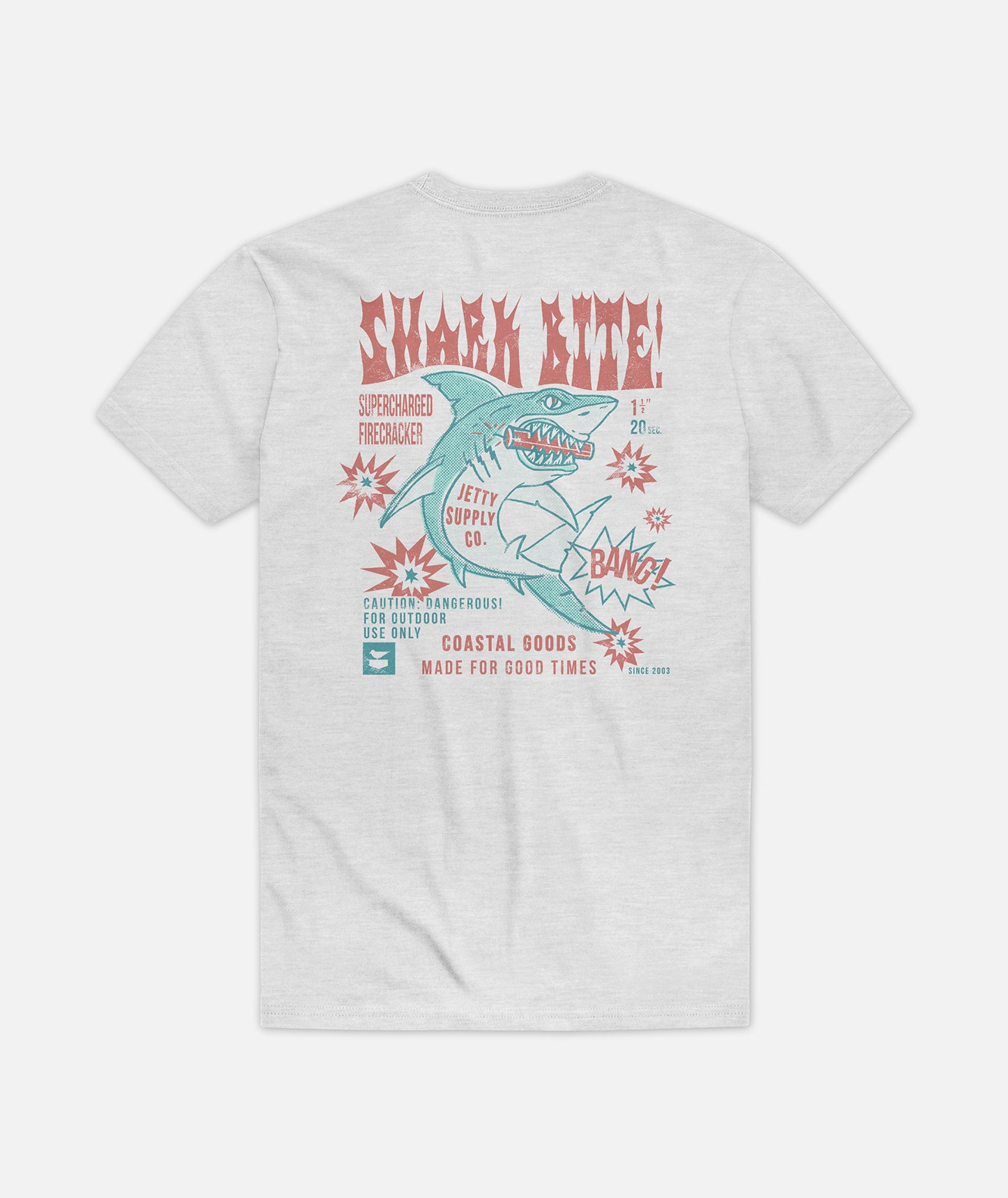 S22 Shark Bite Tee - Ash