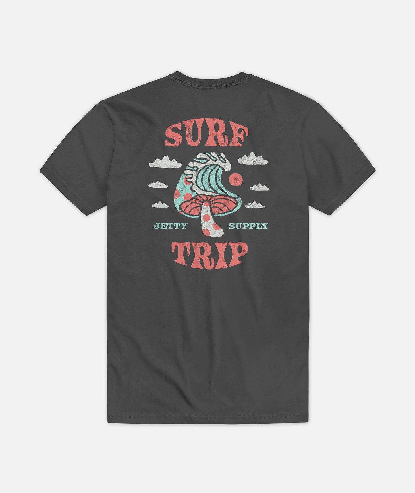 Surf Trip Tee - Charcoal