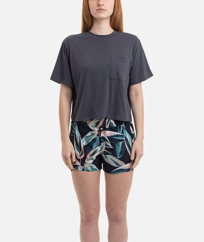 Avalon Boxy Tee - Indigo