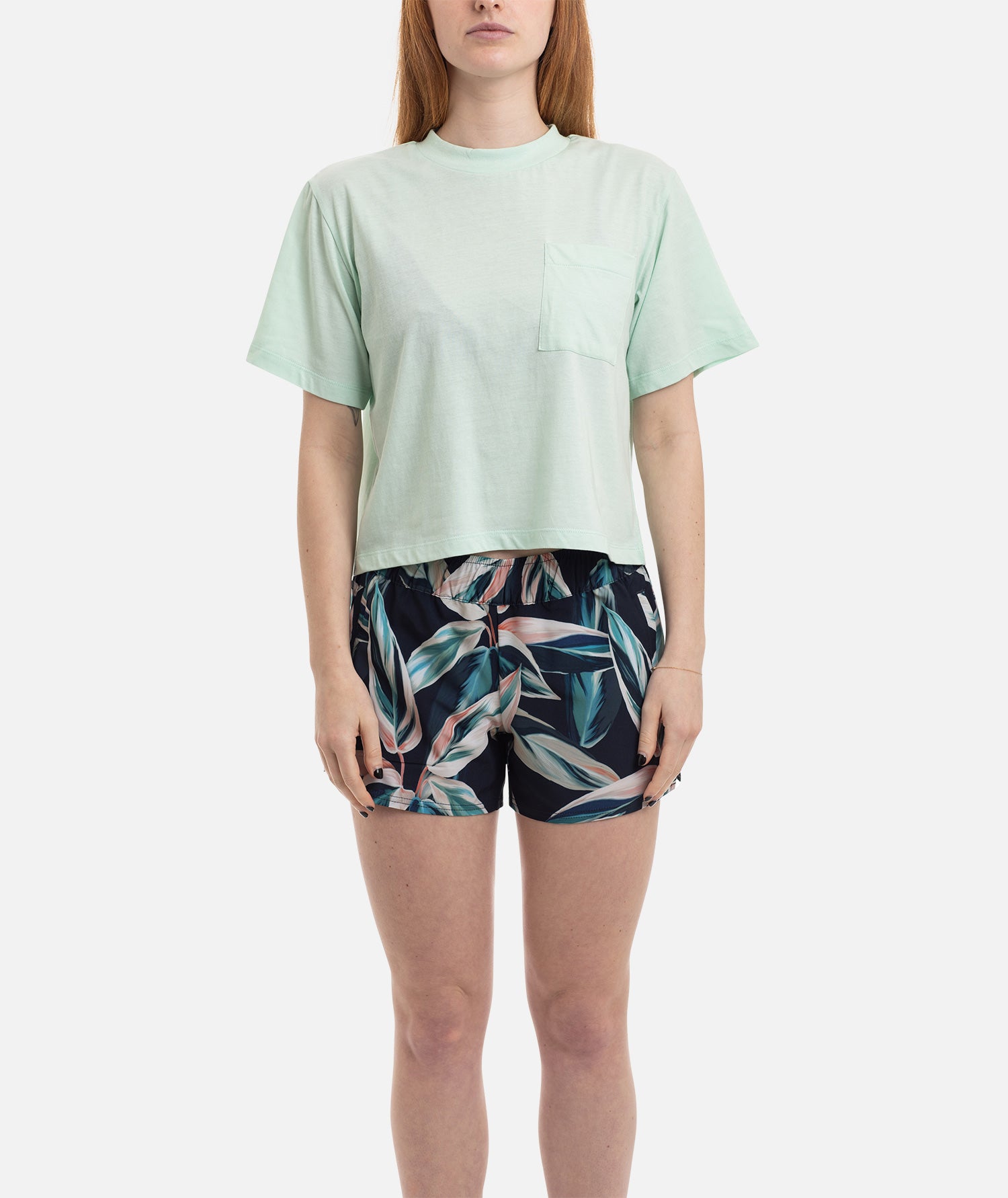 Avalon Boxy Tee - Turquoise - Jetty