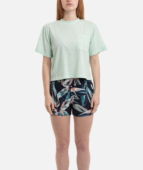 Avalon Boxy Tee - Turquoise - Jetty