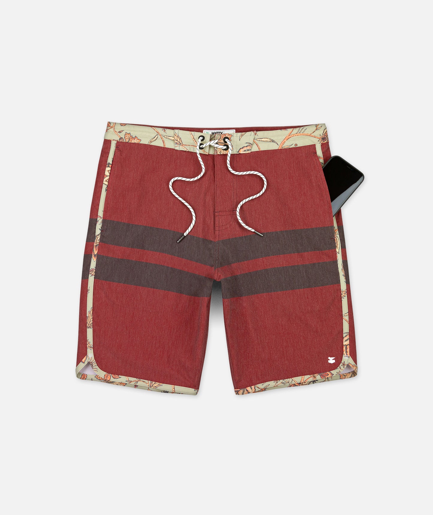 Sandbar Hybrid Boardshort - Red