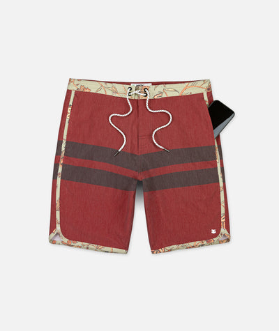 Sandbar Hybrid Boardshort – Rot