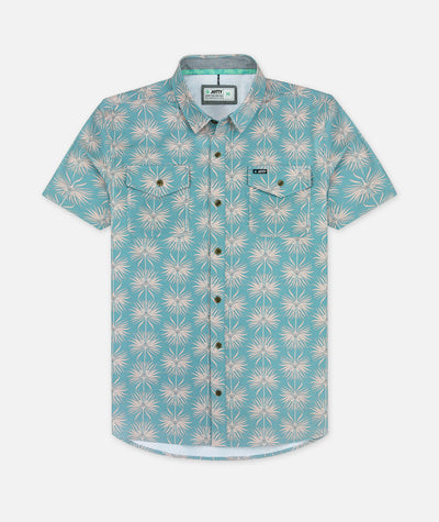 S22 Wellspoint Button Up - Teal