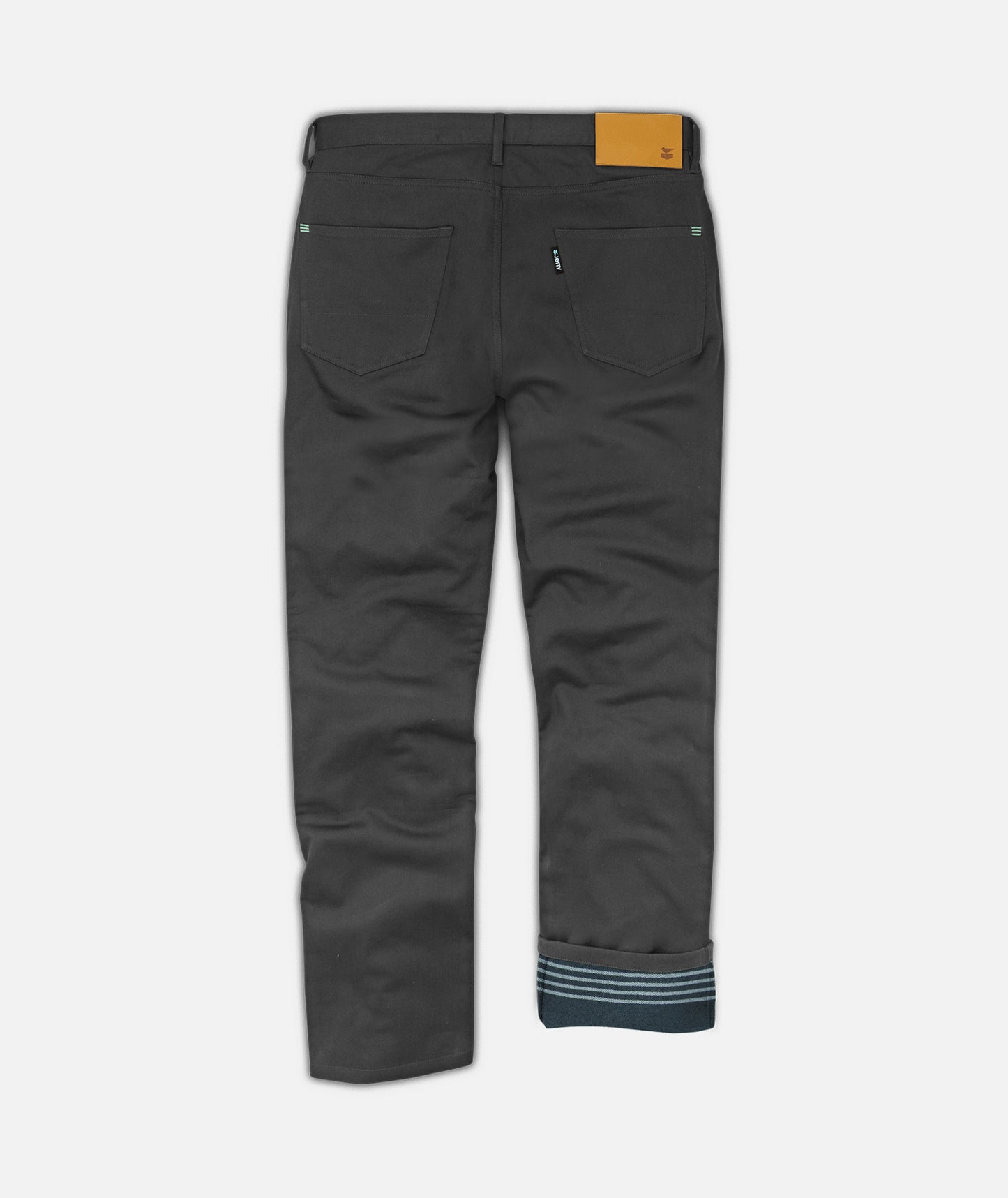 The Mariner Flannel Lined Pant - Charcoal