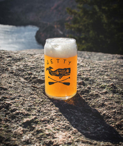 Krill Beer Can Glass - Clear