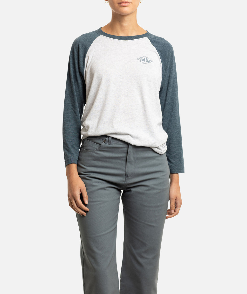 Cove Raglan - Indigo - Jetty