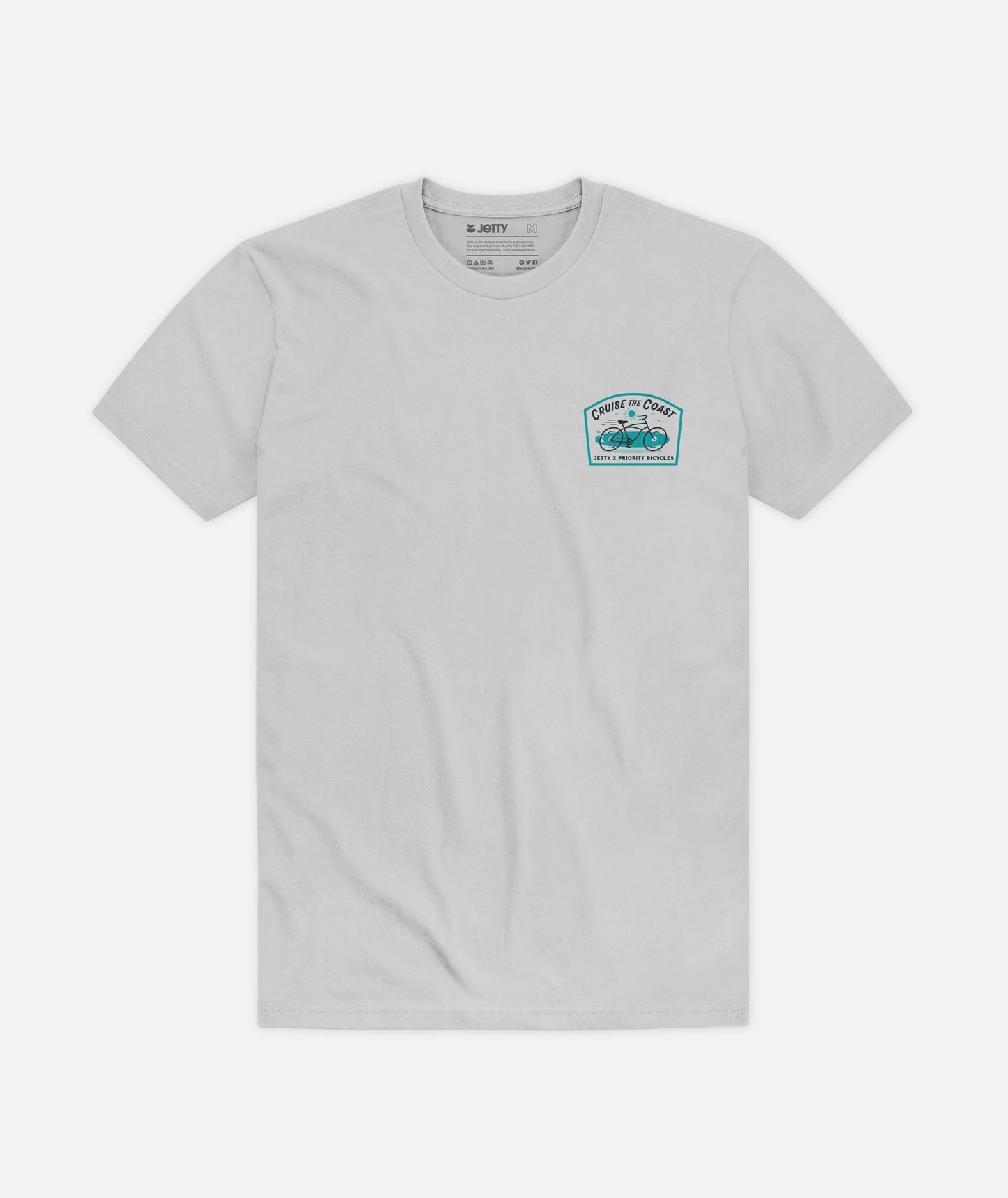 Cruise the Coast T-Shirt – Silber 