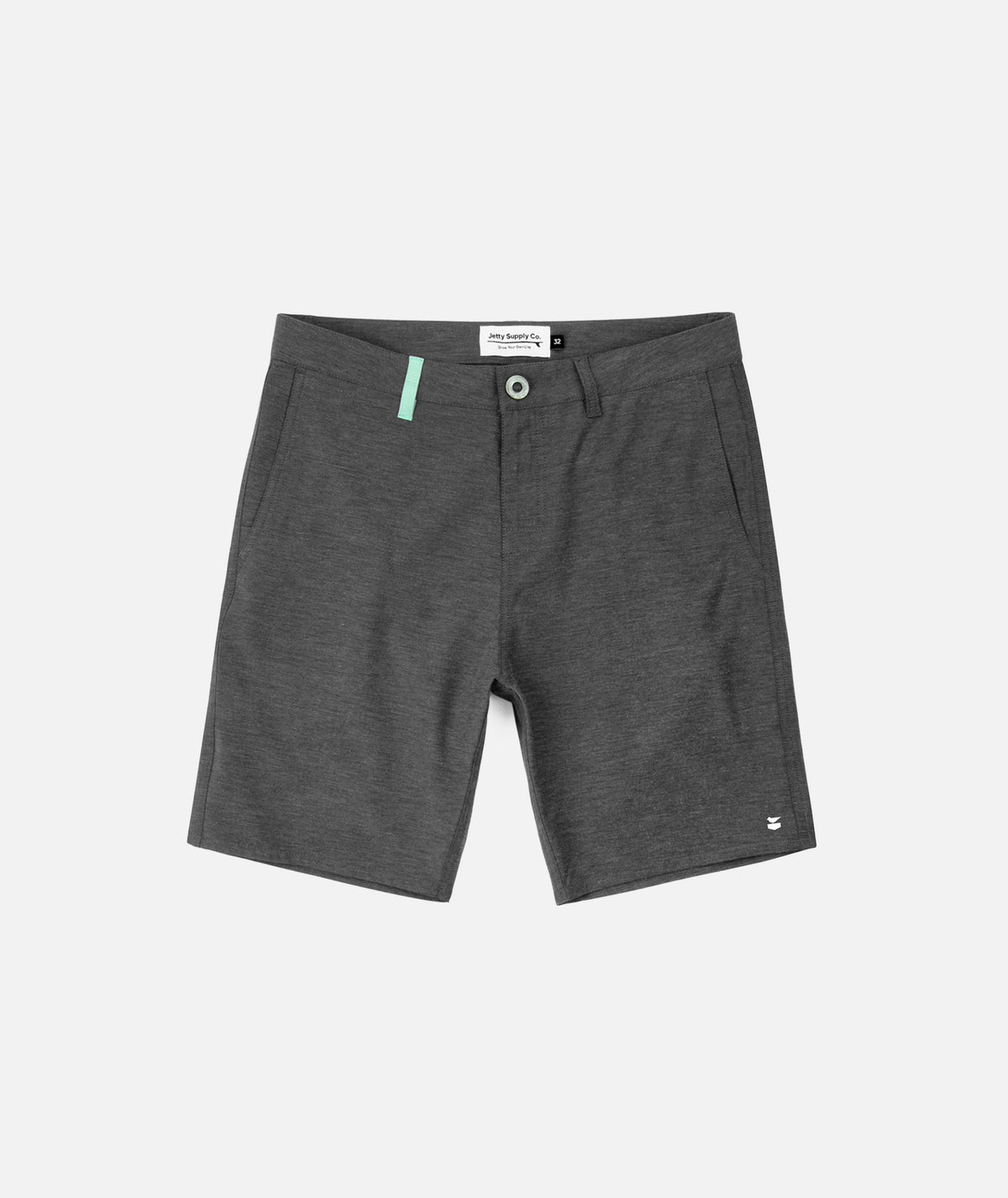 Fall 21 Polywog Hybrid Walkshort- Charcoal - Jetty