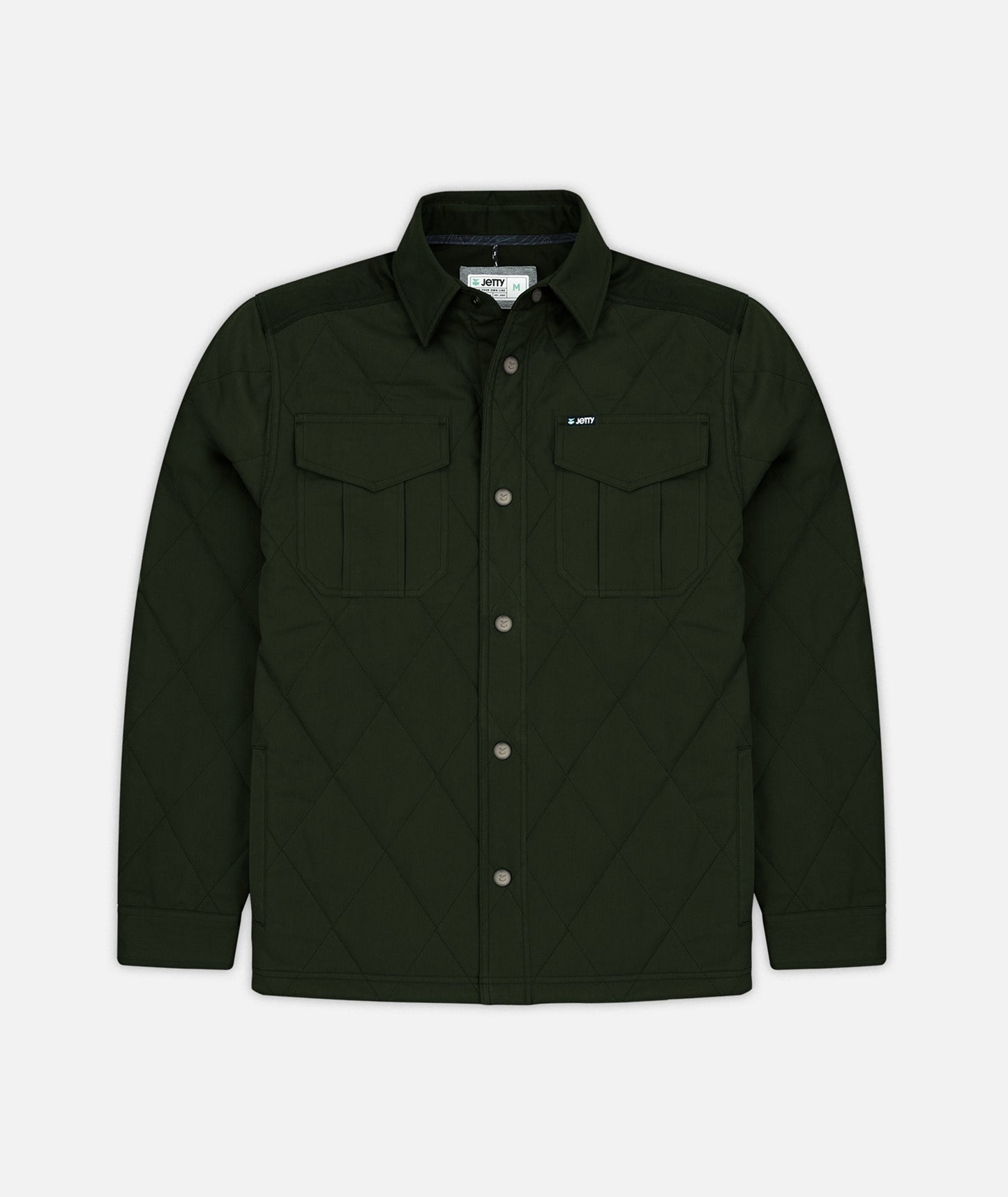 The Dogwood Quilted Jacket - Military