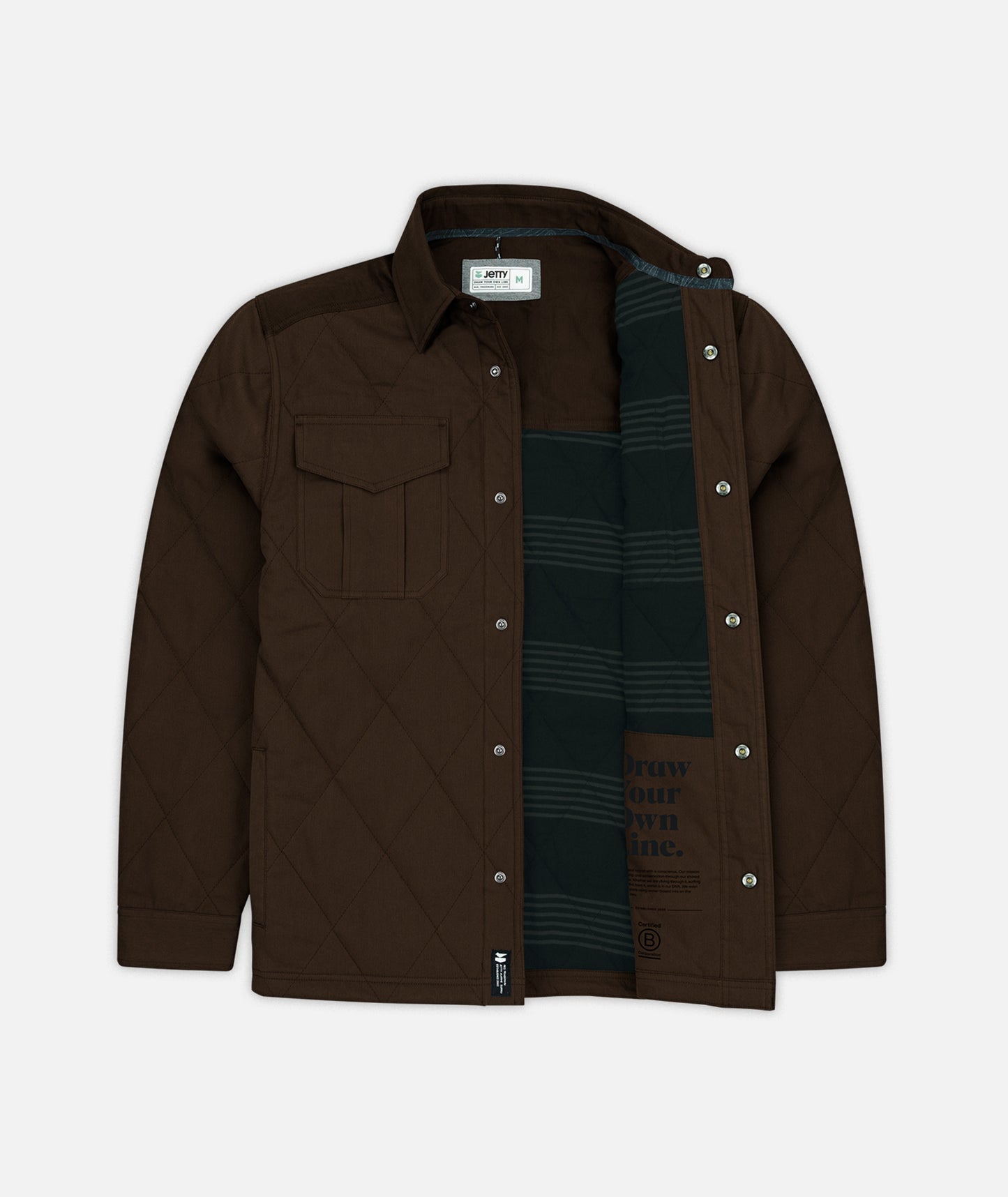 The Dogwood Quilted Jacket - Tobacco