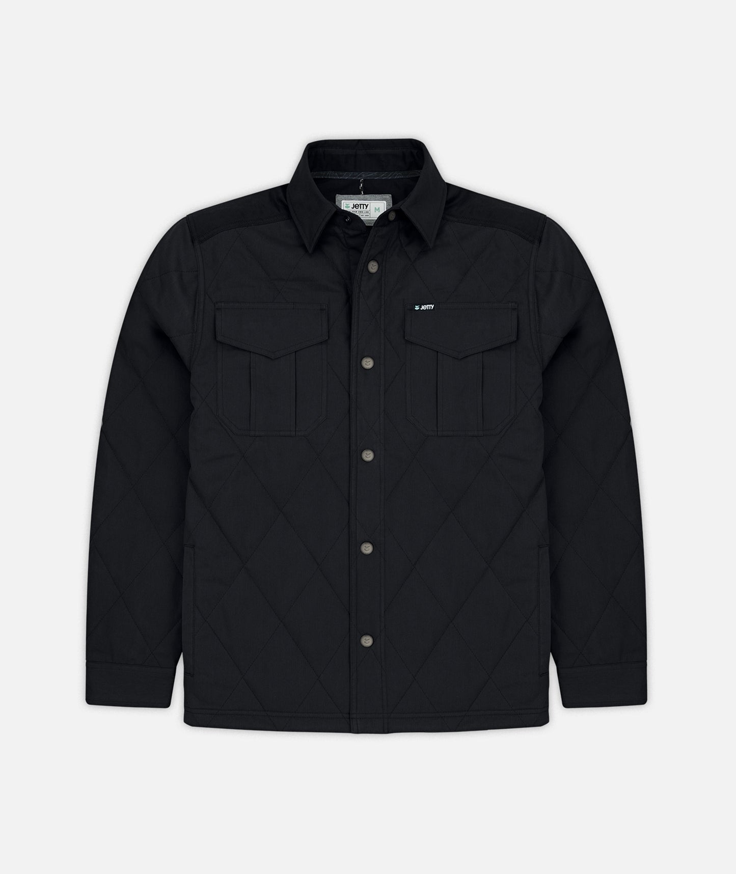 The Dogwood Quilted Jacket - Graphite