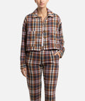 Shoreline Flannel Jacket - Pink - Jetty