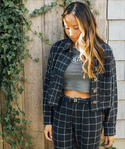 Shoreline Flannel Jacket - Graphite