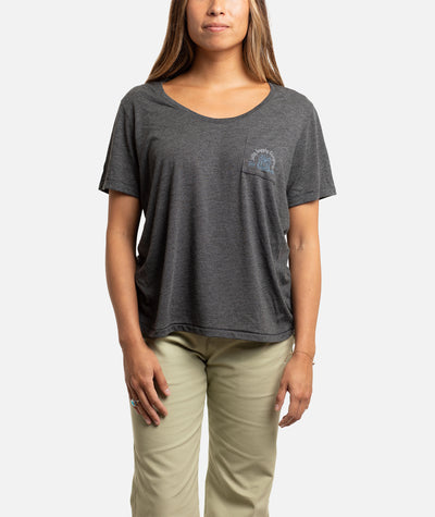 Roots Pocket Tee - Black