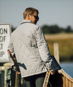 The Dogwood Quilted Jacket - Grey - Jetty