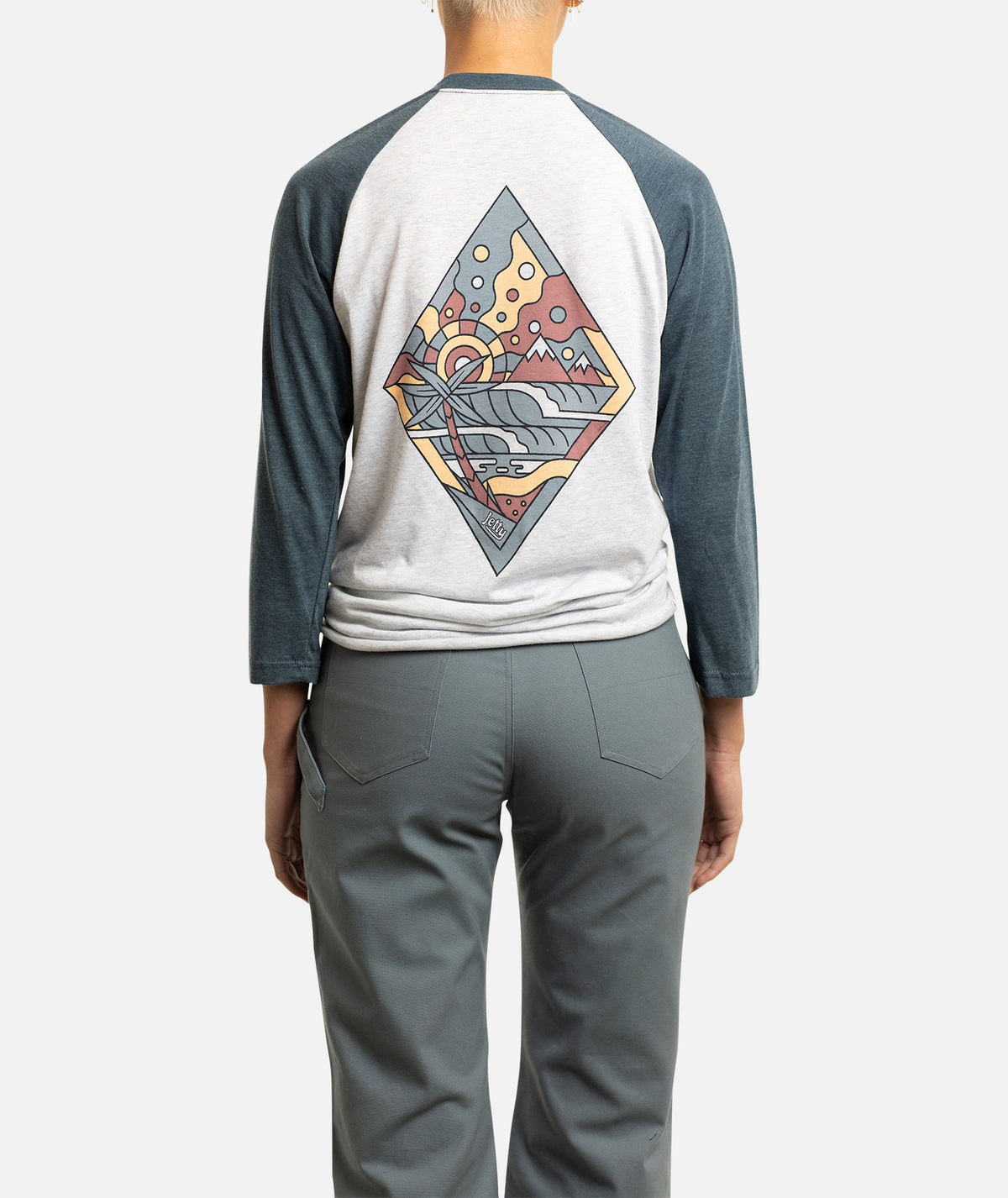 Cove Raglan - Indigo - Jetty