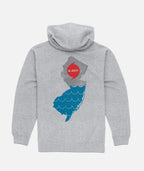 Sandy 10th Anniversary Hoodie - Heather Grey - Jetty