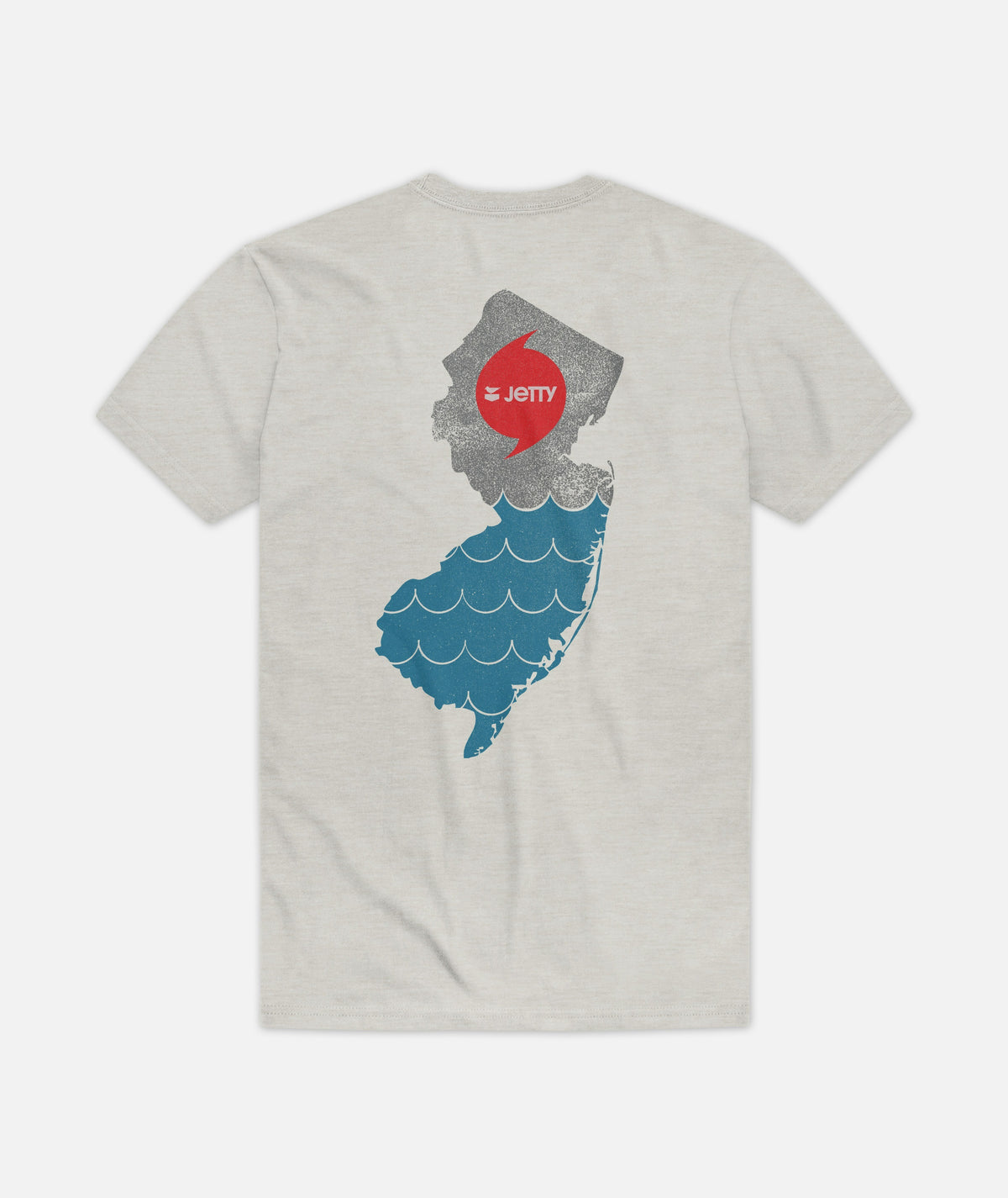 Sandy 10th Anniversary Tee - Heather Grey - Jetty
