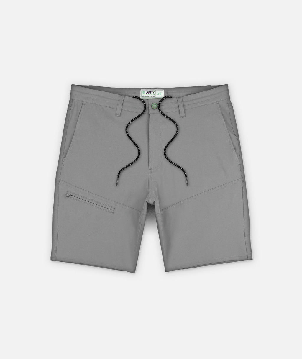 Mordecai Utility Short - Grey - Jetty
