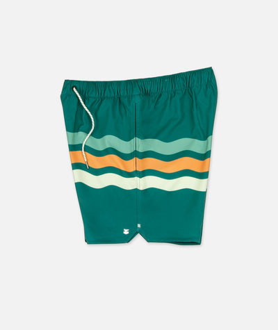 Pantalón corto para piscina Bayside - Verde azulado