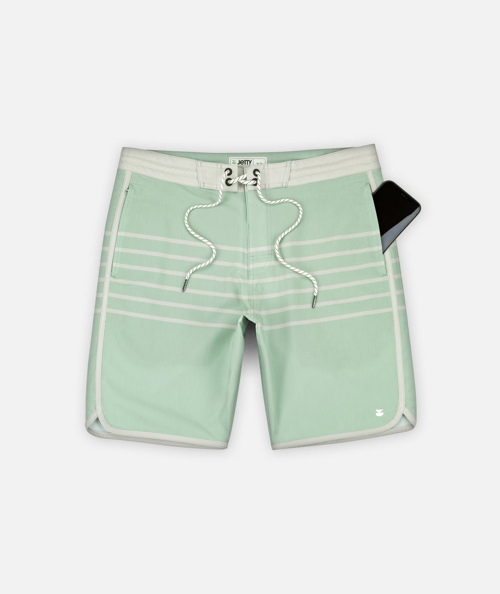 Sandbar Hybrid Boardshort - Mint - Jetty
