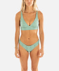 Claire Bikini Top - Green - Jetty
