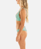 Claire Bikini Top - Green - Jetty