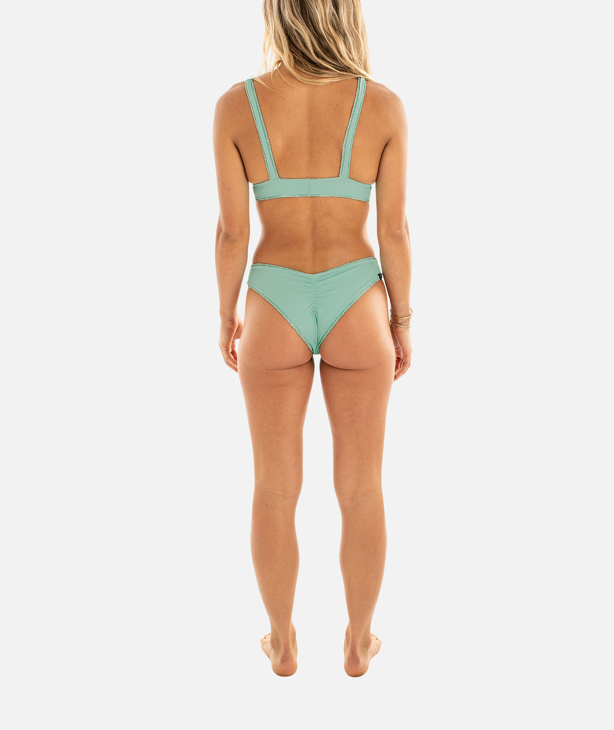 Justine Bikini Bottom - Green - Jetty