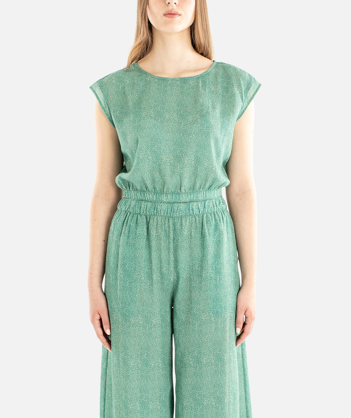Nerita Top - Green - Jetty
